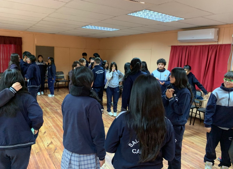 120 estudiantes participaron en Retiro Espiritual de la Pastoral Sacramental del Colegio Don Bosco Calama