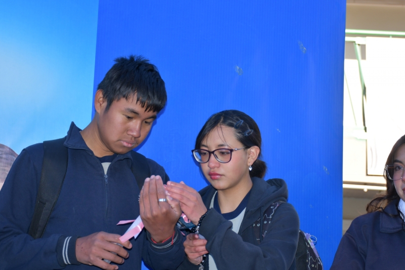 Con profunda devoción, Colegio Don Bosco Calama da inicio al Mes de María junto a los cuartos medios