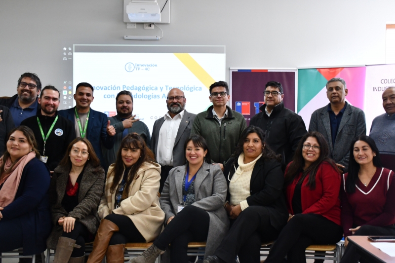 Docentes TP de la región se reúnen en Don Bosco Calama impulsando la innovación pedagógica