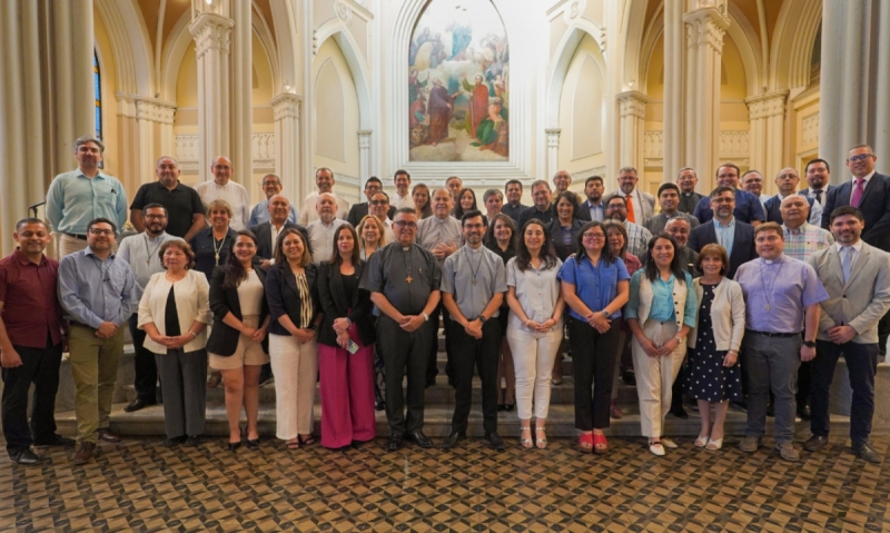 Directivos de Don Bosco Calama participaron en jornada nacional de fortalecimiento de la Red de Escuelas Salesianas