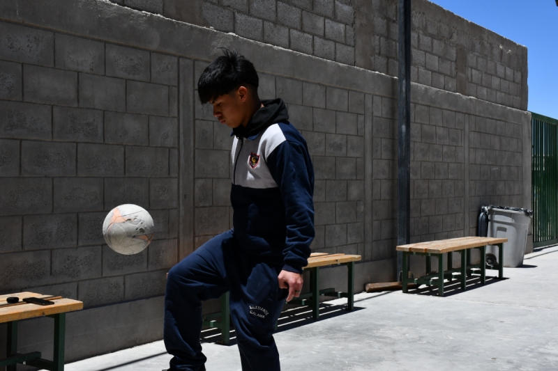 A cumplir un sueño: Estudiante de Don Bosco Calama viaja a Brasil para entrenar en el Fluminense
