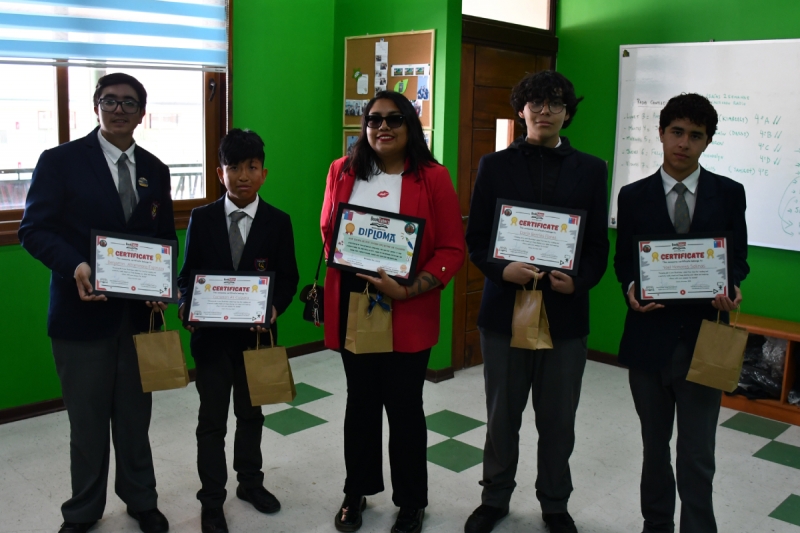 Estudiantes salesianos destacan en Convocatoria Comunal de Booktubers 2025