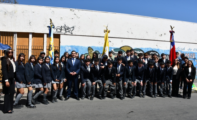 Salesianos Calama destaca en Desfile Escolar por el 147 Aniversario de Calama