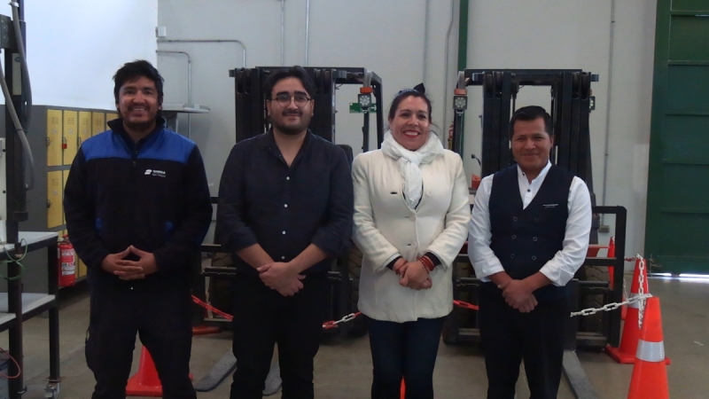 Simma visita Colegio Don Bosco Calama en busca de potenciar el desarrollo de estudiantes de Mecánica Industrial