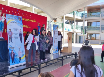 Apoderados(as) de alumnos nuevos tuvieron charla de inducción y visita guiada por el Colegio Don Bosco Calama