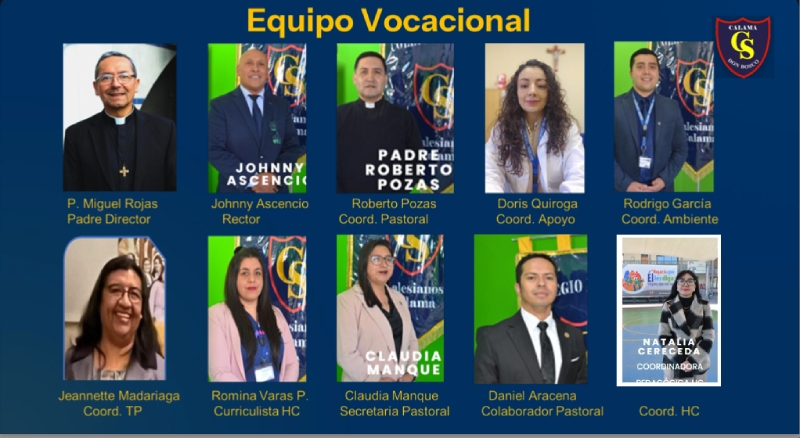 Salesianos Calama conforma su Equipo Vocacional 2026 para acompañar el proyecto de vida de sus estudiantes