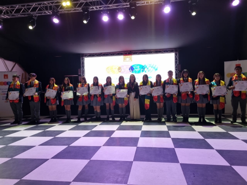 19 estudiantes de Salesianos Calama se graduaron de la Escuela de Jóvenes Líderes 2024 de Codelco