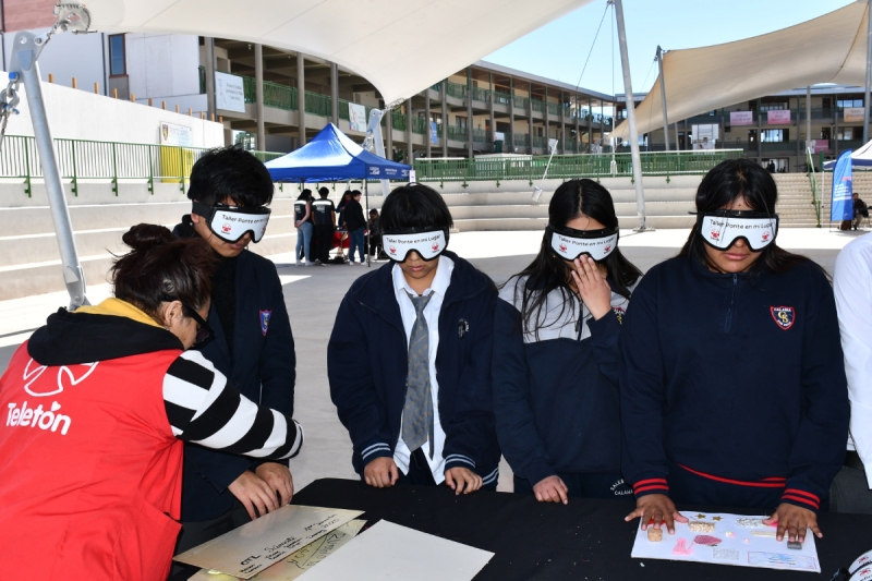 Exitosa fue la Plaza de Servicios “Comunidad Conectada” en el Colegio Don Bosco Calama